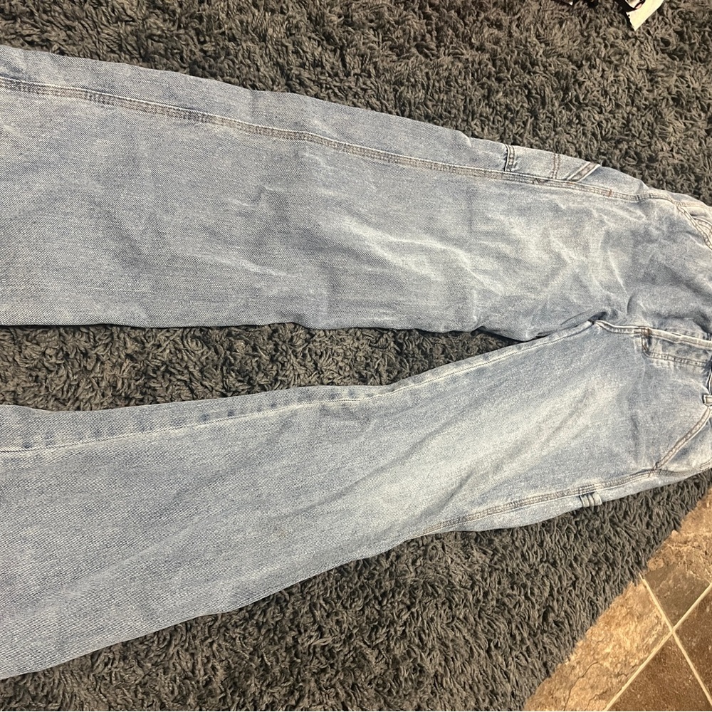 Women's Light Blue Flare Jeans
